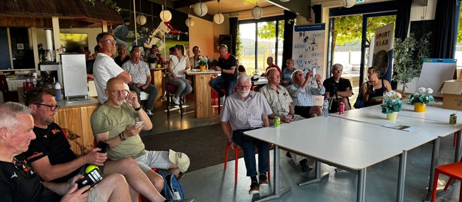 Terugblik zomerbijeenkomst Sportraad Hoeksche Waard bij The Blue Hitters